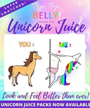 Load image into Gallery viewer, (1) Gallon UNICORN JUICE (At Home Kit) Bye, Bye Belly - OUR MOST POWERFUL DRINK

